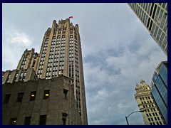 Magnificent Mile 105 - Tribune Tower, gothic 1920s skyscraper